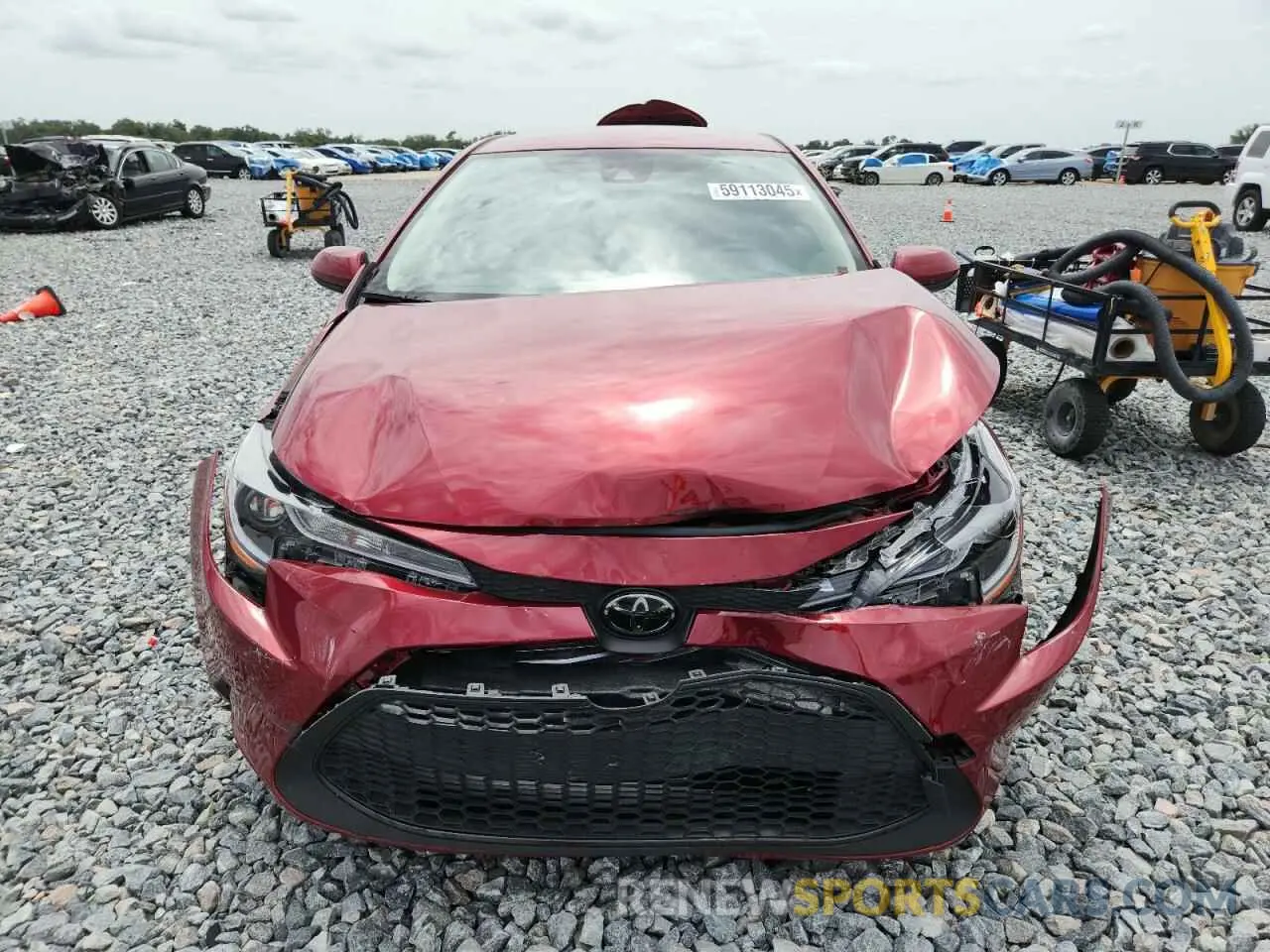 5 Photograph of a damaged car JTDEPMAE6NJ227228 TOYOTA COROLLA 2022