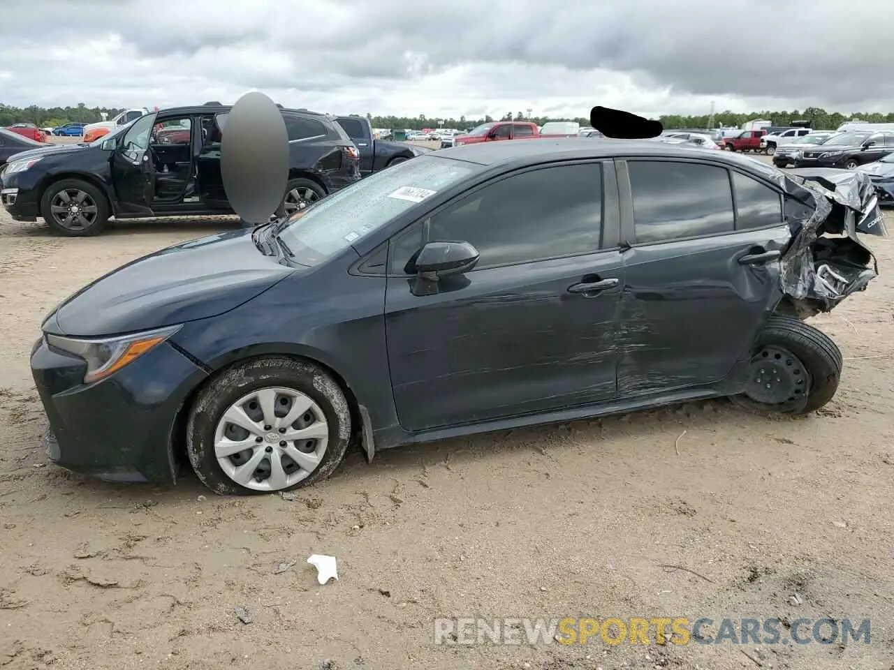 1 Photograph of a damaged car JTDEPMAE6NJ227620 TOYOTA COROLLA 2022