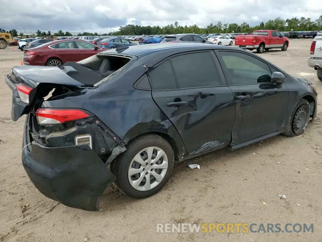 3 Photograph of a damaged car JTDEPMAE6NJ227620 TOYOTA COROLLA 2022