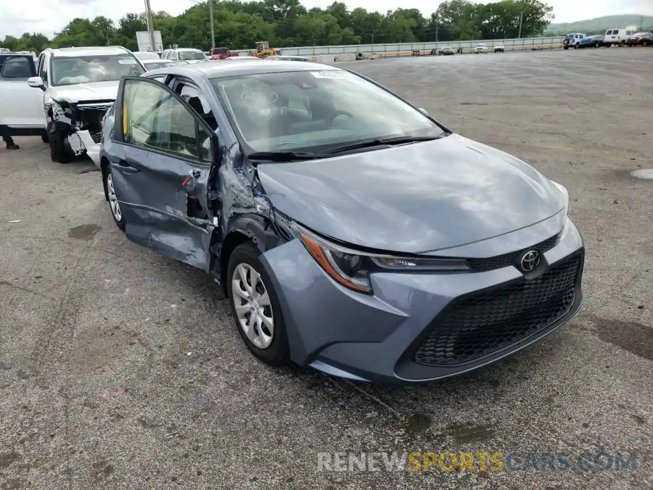 1 Photograph of a damaged car JTDEPMAE7N3000571 TOYOTA COROLLA 2022