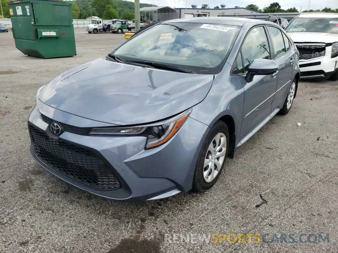 2 Photograph of a damaged car JTDEPMAE7N3000571 TOYOTA COROLLA 2022