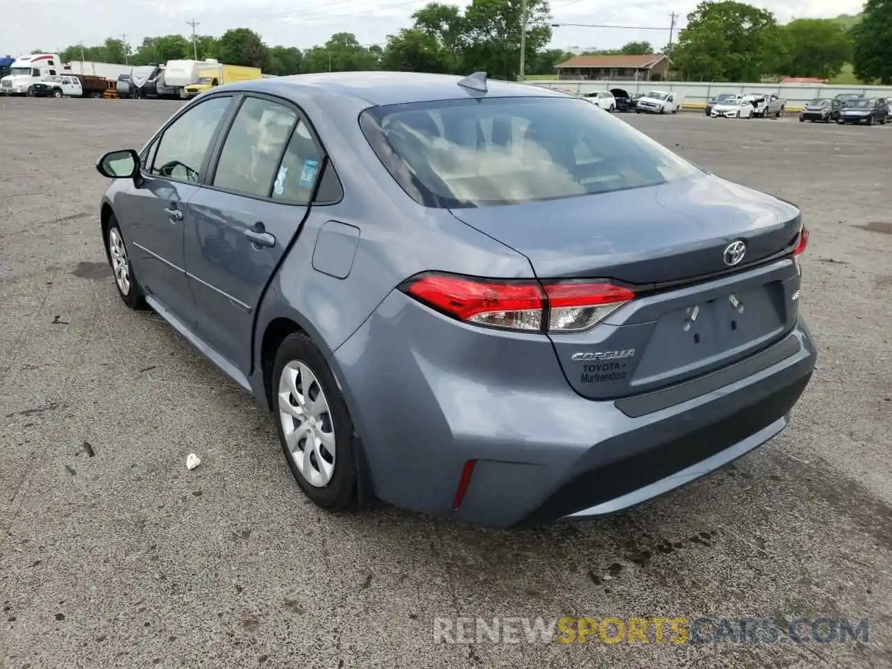 3 Photograph of a damaged car JTDEPMAE7N3000571 TOYOTA COROLLA 2022