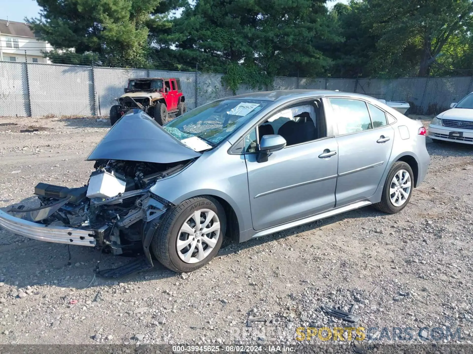 2 Photograph of a damaged car JTDEPMAE7N3000683 TOYOTA COROLLA 2022