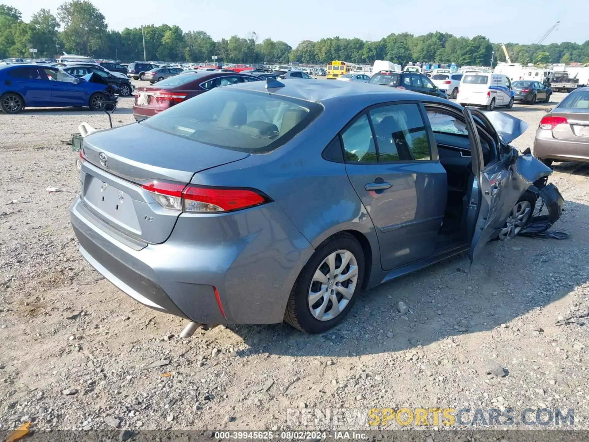 4 Photograph of a damaged car JTDEPMAE7N3000683 TOYOTA COROLLA 2022