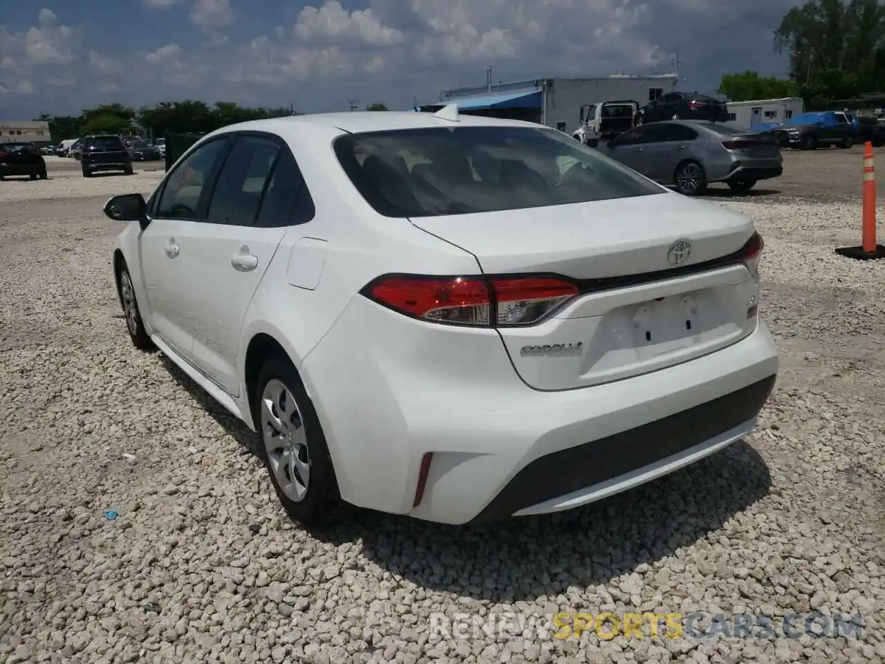 3 Photograph of a damaged car JTDEPMAE7N3001137 TOYOTA COROLLA 2022