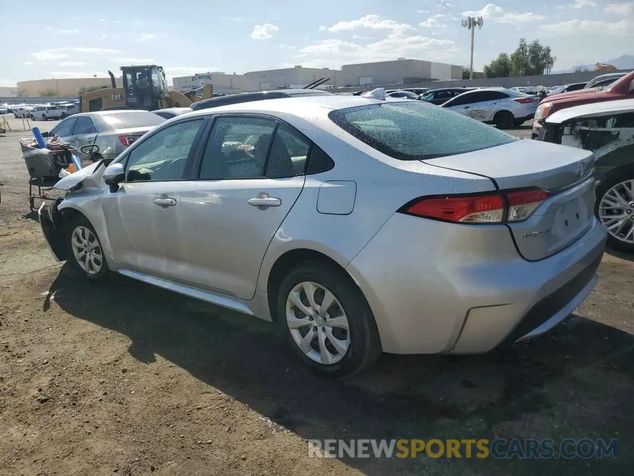 2 Photograph of a damaged car JTDEPMAE7N3004118 TOYOTA COROLLA 2022
