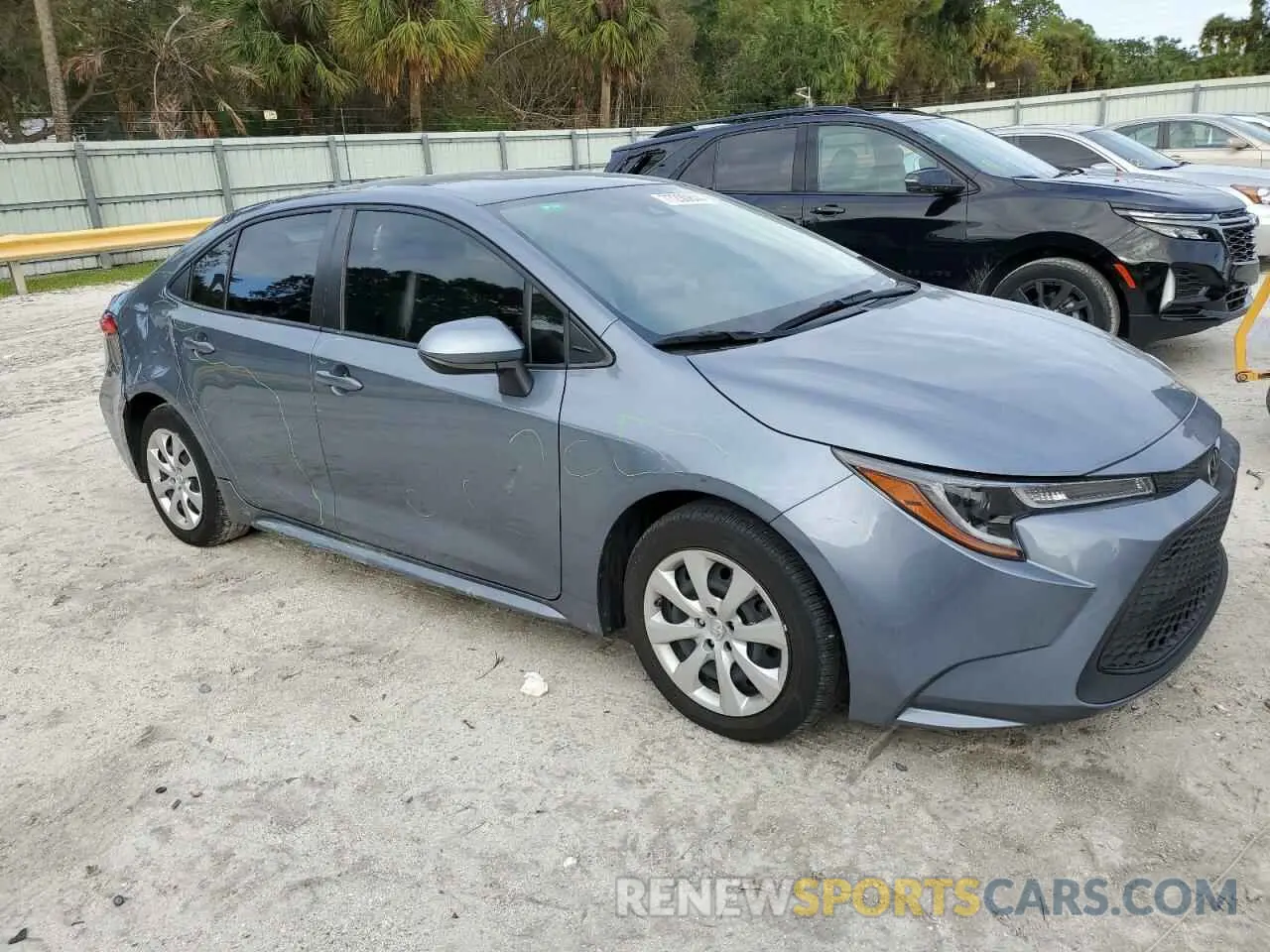 4 Photograph of a damaged car JTDEPMAE7N3006371 TOYOTA COROLLA 2022
