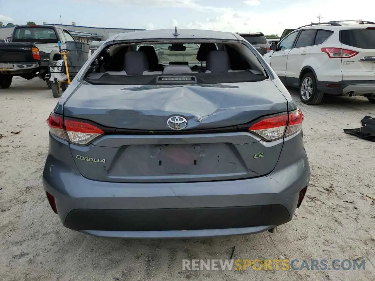 6 Photograph of a damaged car JTDEPMAE7N3006371 TOYOTA COROLLA 2022