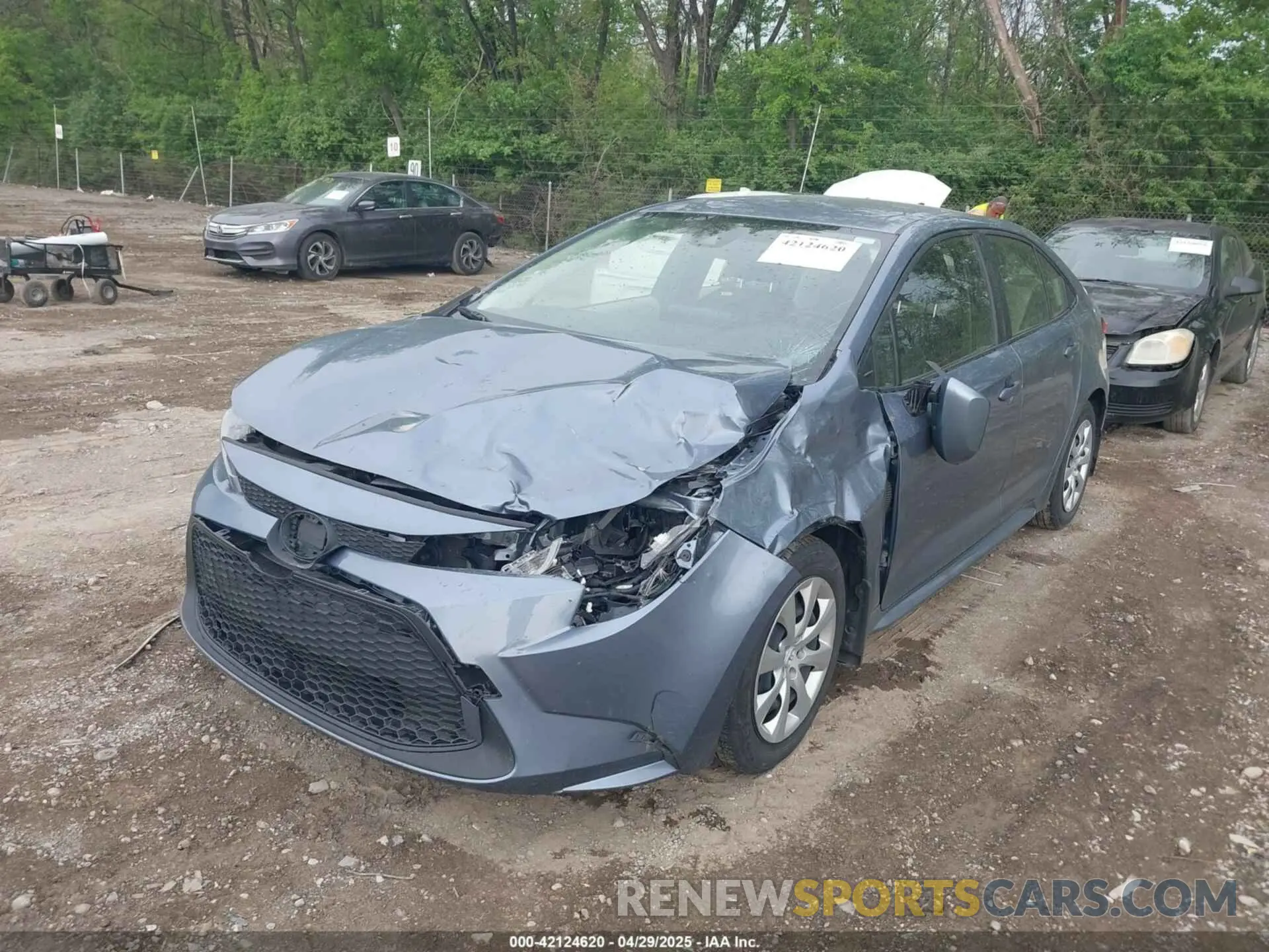 2 Photograph of a damaged car JTDEPMAE7N3025034 TOYOTA COROLLA 2022