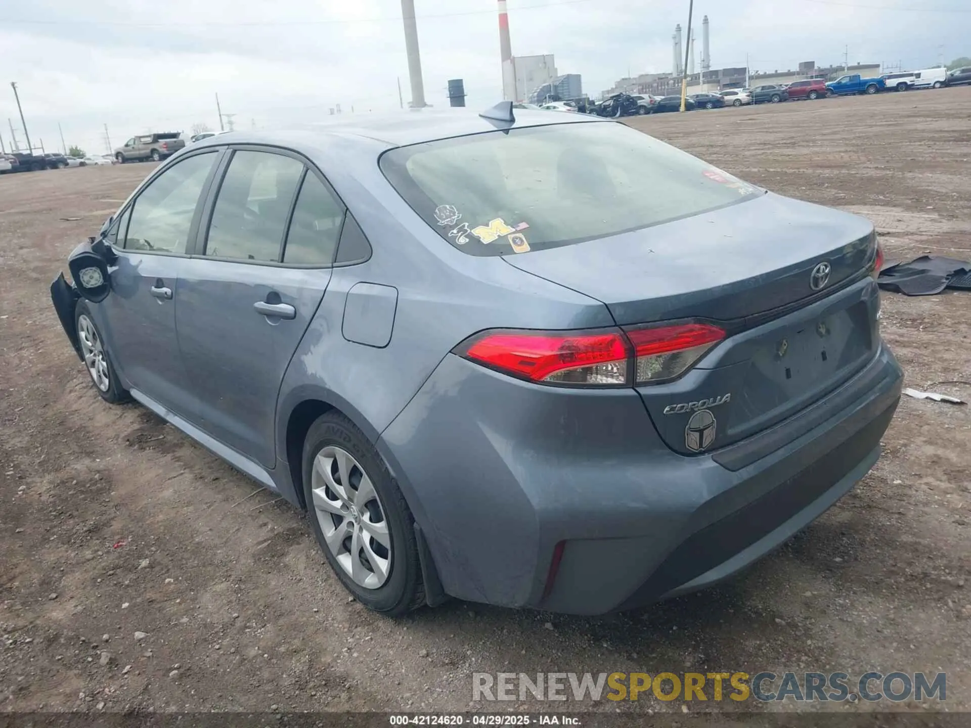 3 Photograph of a damaged car JTDEPMAE7N3025034 TOYOTA COROLLA 2022