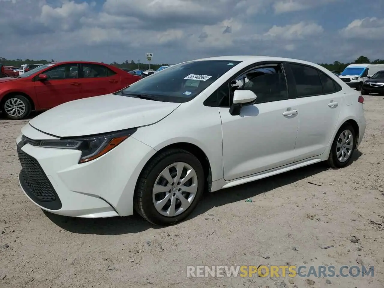 1 Photograph of a damaged car JTDEPMAE7NJ190495 TOYOTA COROLLA 2022