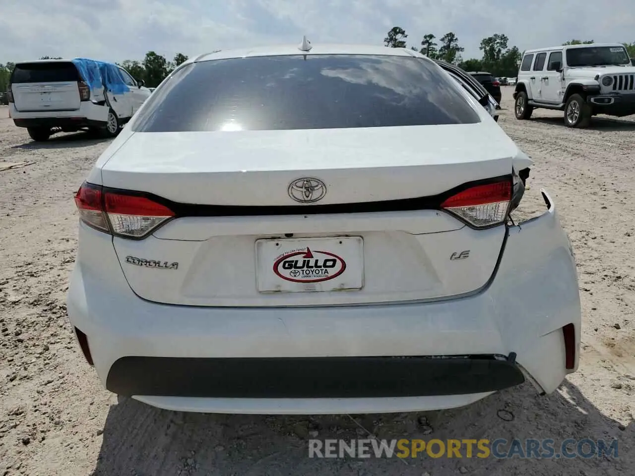 6 Photograph of a damaged car JTDEPMAE7NJ190495 TOYOTA COROLLA 2022