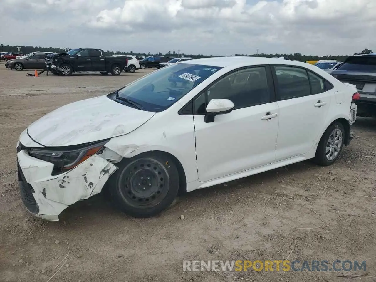 1 Photograph of a damaged car JTDEPMAE7NJ190514 TOYOTA COROLLA 2022