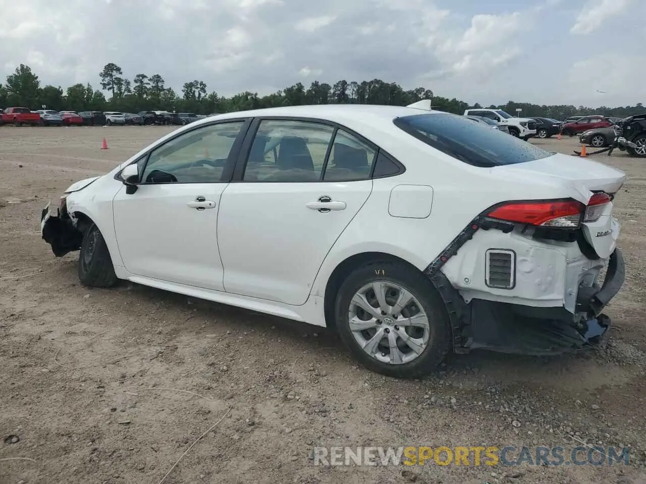 2 Photograph of a damaged car JTDEPMAE7NJ190514 TOYOTA COROLLA 2022