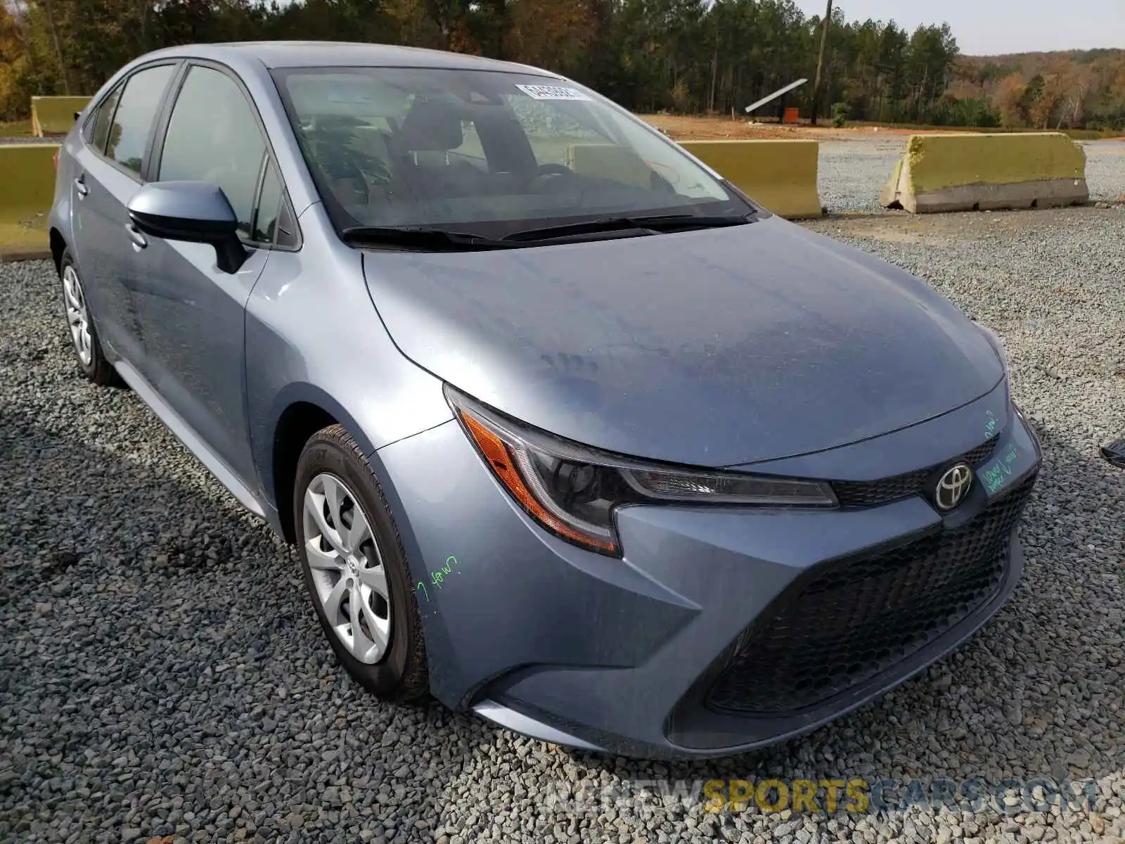 1 Photograph of a damaged car JTDEPMAE7NJ191100 TOYOTA COROLLA 2022