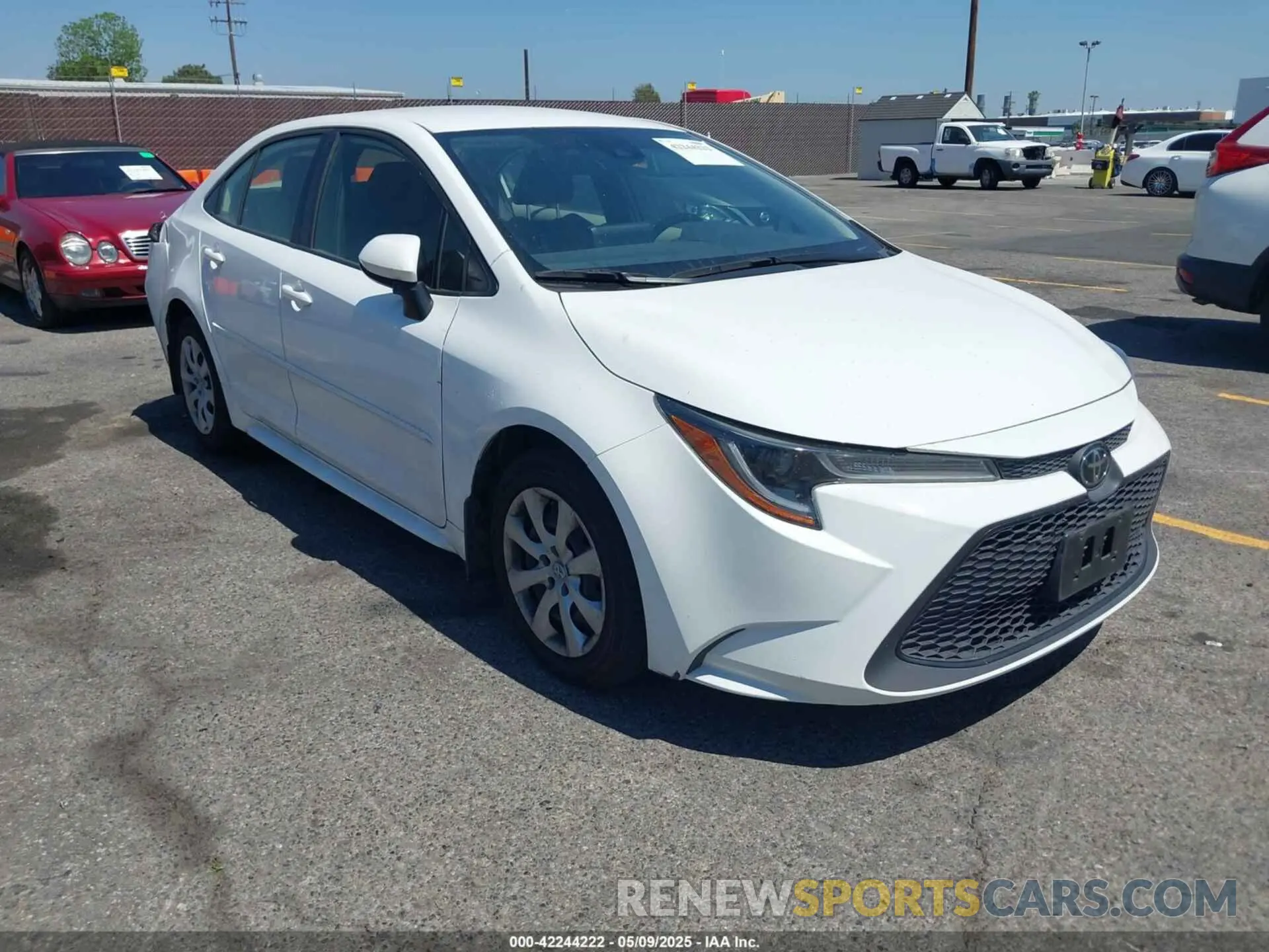 1 Photograph of a damaged car JTDEPMAE7NJ191324 TOYOTA COROLLA 2022