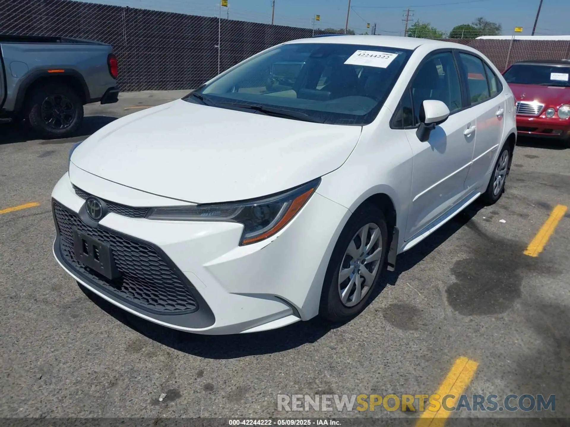 2 Photograph of a damaged car JTDEPMAE7NJ191324 TOYOTA COROLLA 2022