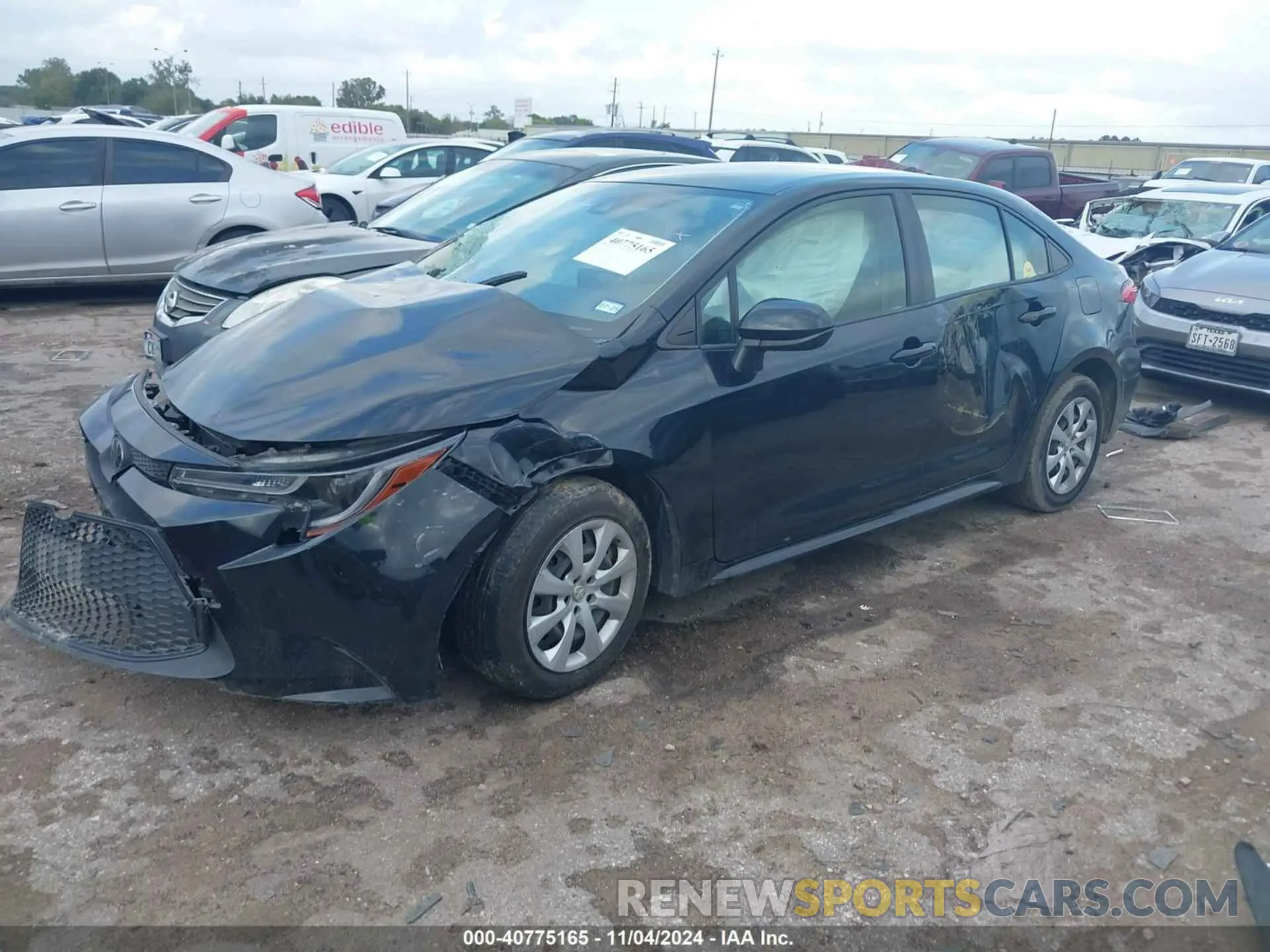 2 Photograph of a damaged car JTDEPMAE7NJ192909 TOYOTA COROLLA 2022