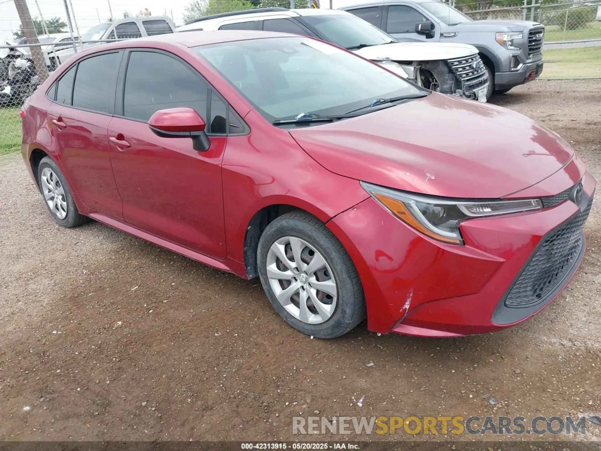 1 Photograph of a damaged car JTDEPMAE7NJ202564 TOYOTA COROLLA 2022