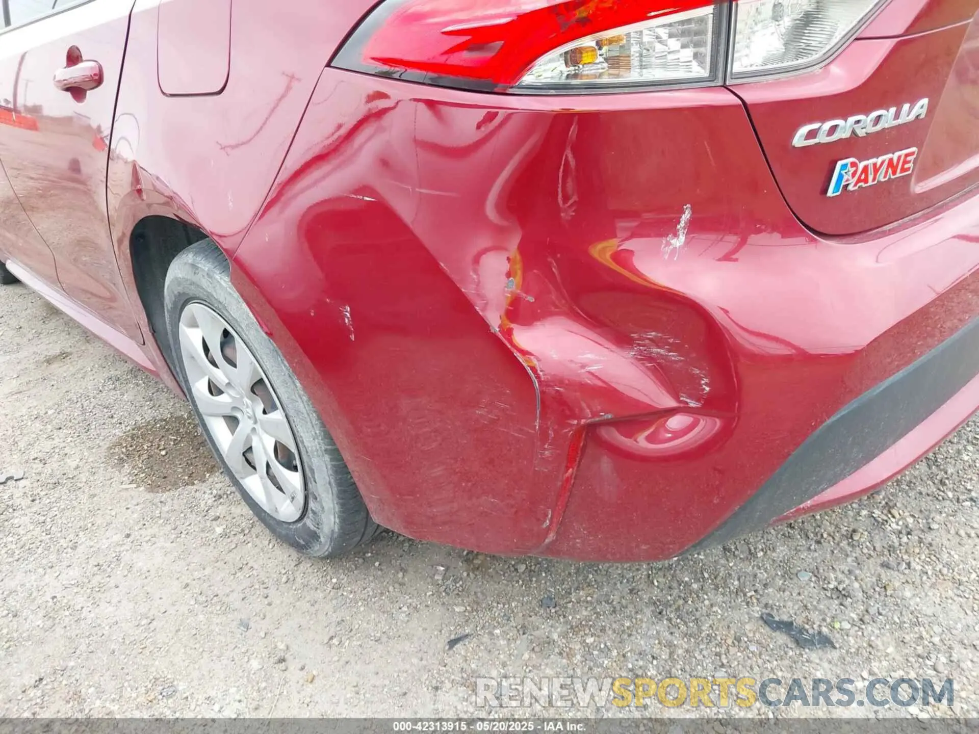 13 Photograph of a damaged car JTDEPMAE7NJ202564 TOYOTA COROLLA 2022