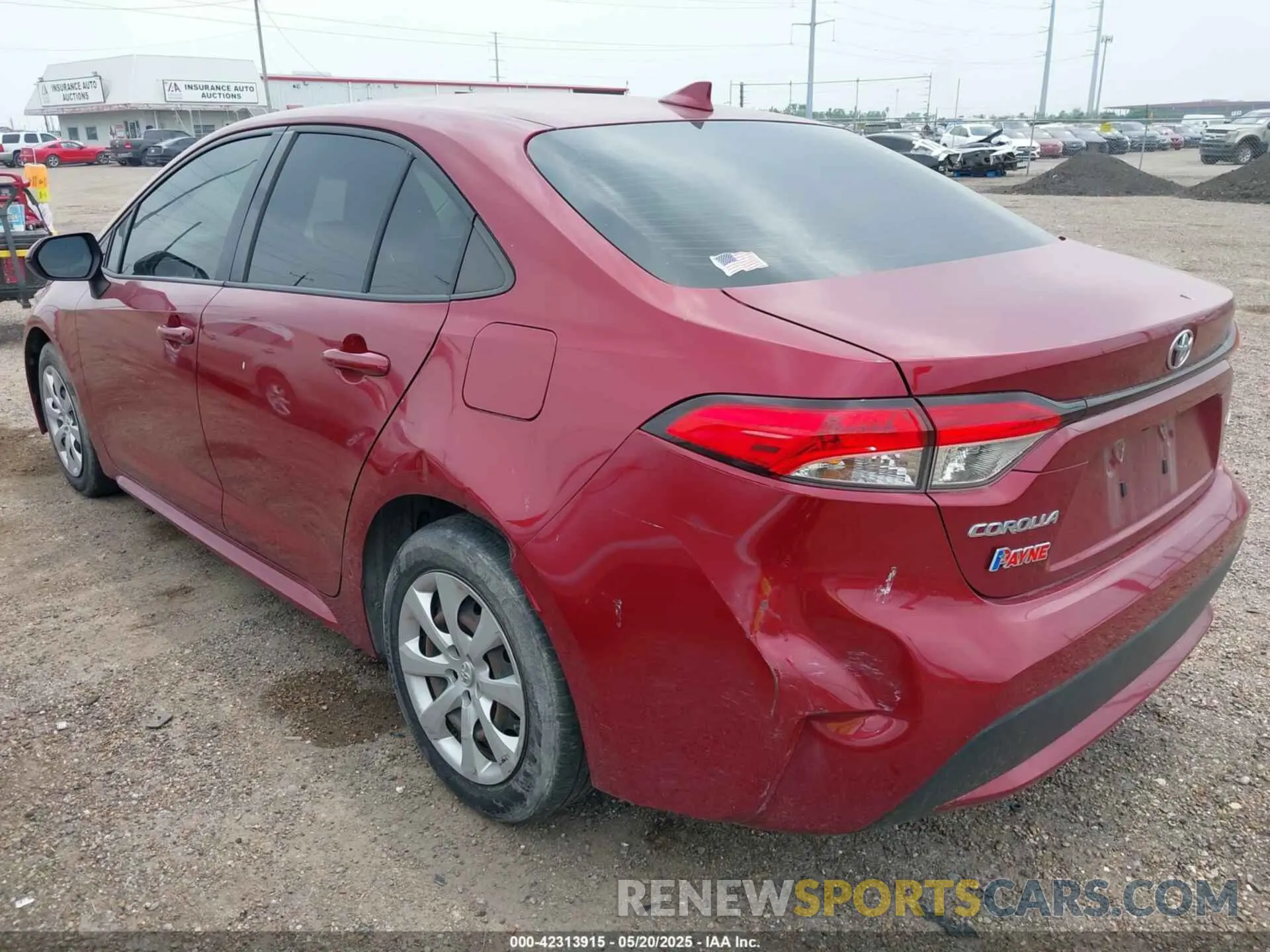 3 Photograph of a damaged car JTDEPMAE7NJ202564 TOYOTA COROLLA 2022