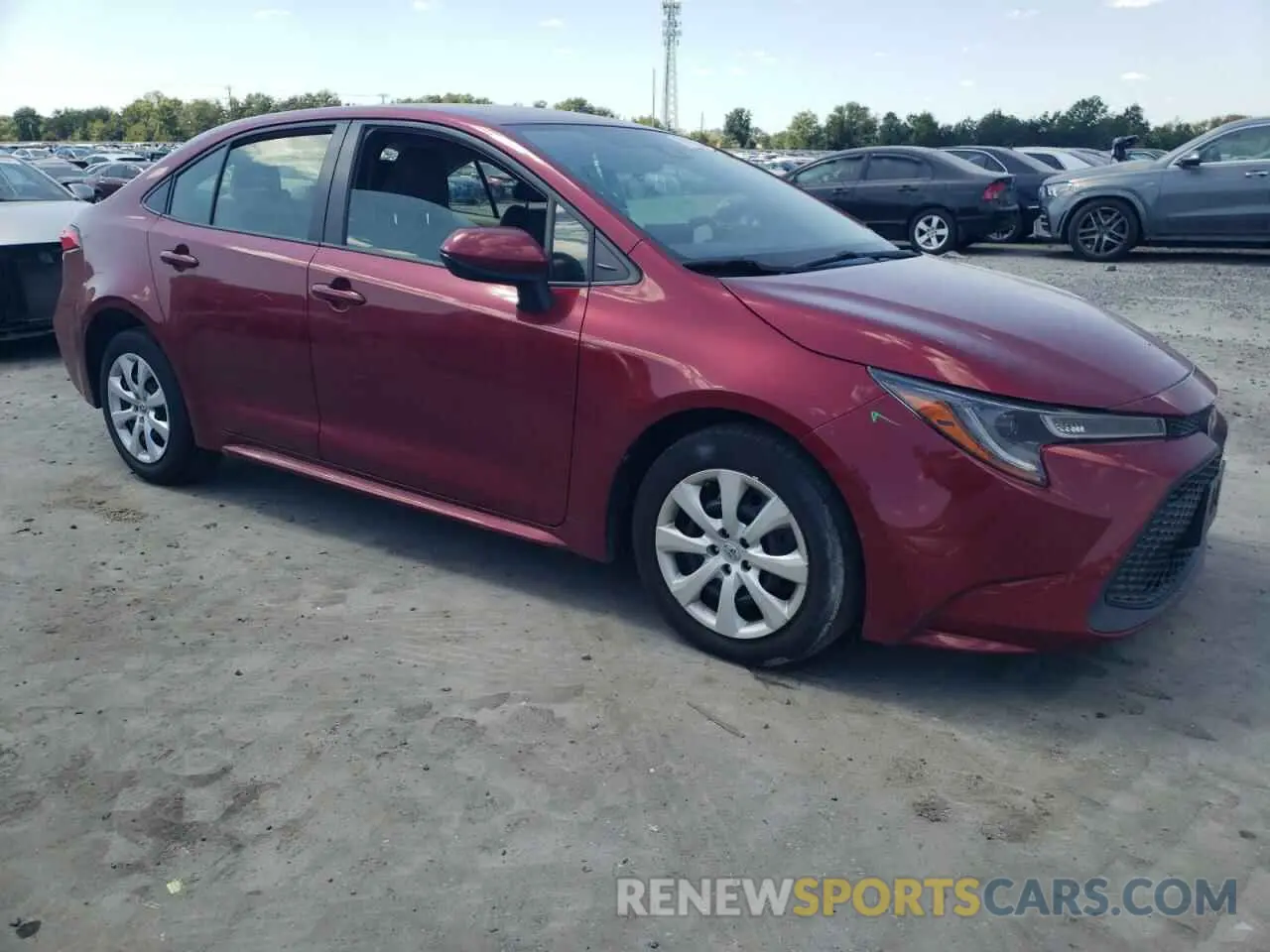 4 Photograph of a damaged car JTDEPMAE7NJ203178 TOYOTA COROLLA 2022