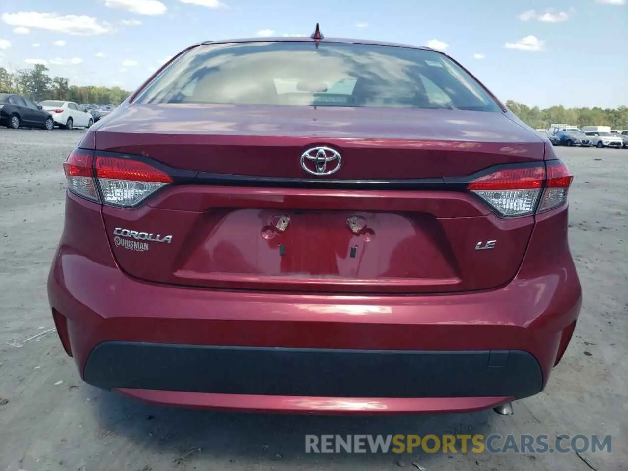 6 Photograph of a damaged car JTDEPMAE7NJ203178 TOYOTA COROLLA 2022