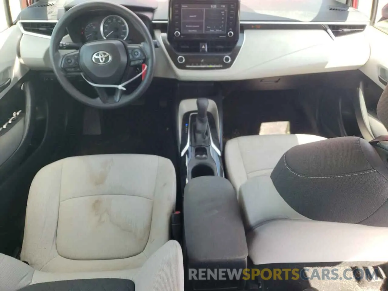 8 Photograph of a damaged car JTDEPMAE7NJ203178 TOYOTA COROLLA 2022