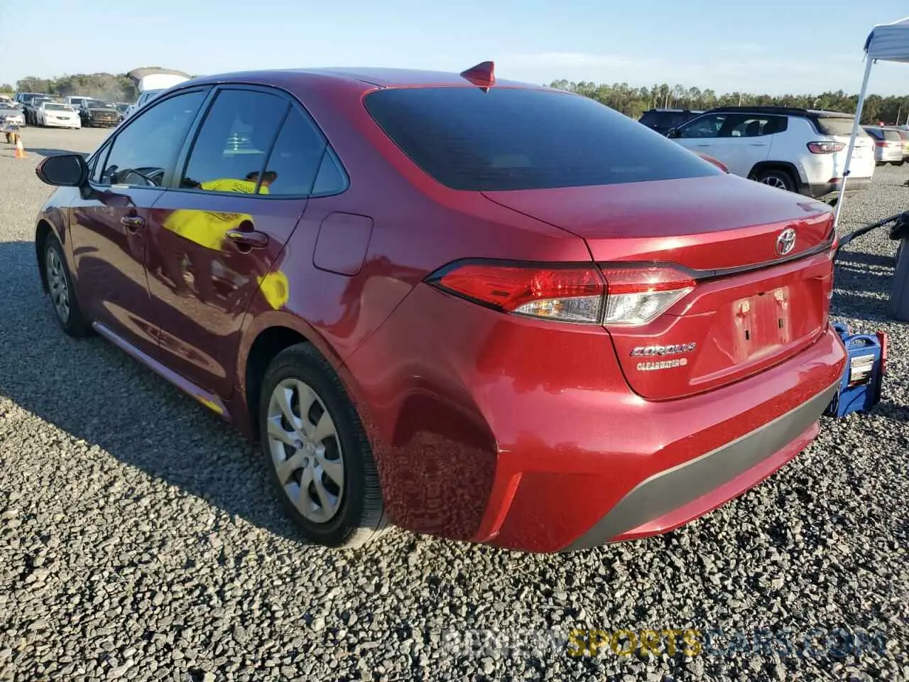2 Photograph of a damaged car JTDEPMAE7NJ203570 TOYOTA COROLLA 2022