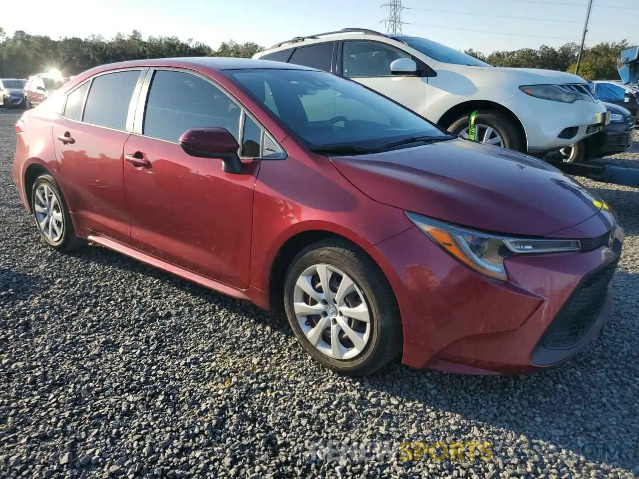 4 Photograph of a damaged car JTDEPMAE7NJ203570 TOYOTA COROLLA 2022
