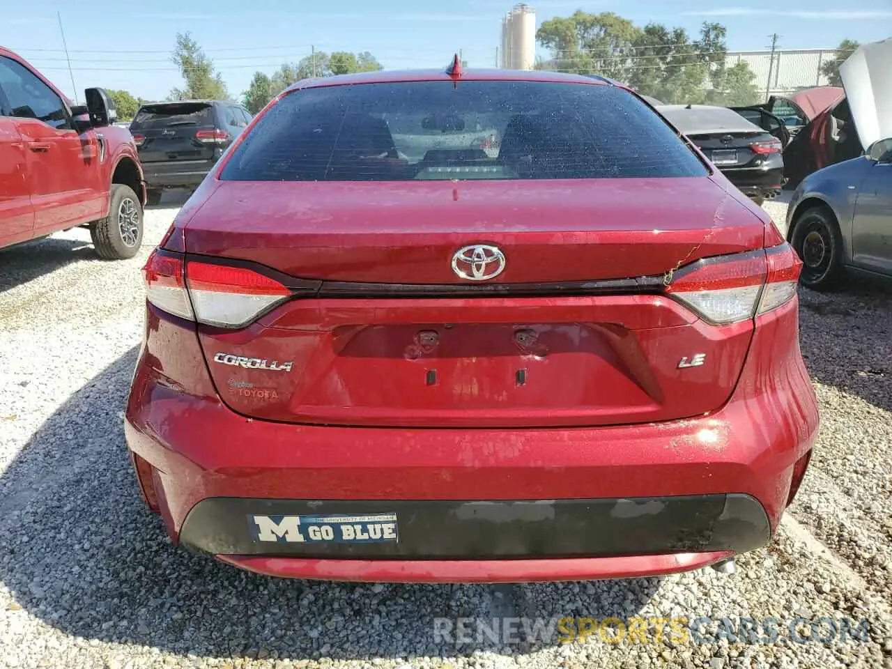 6 Photograph of a damaged car JTDEPMAE7NJ212172 TOYOTA COROLLA 2022