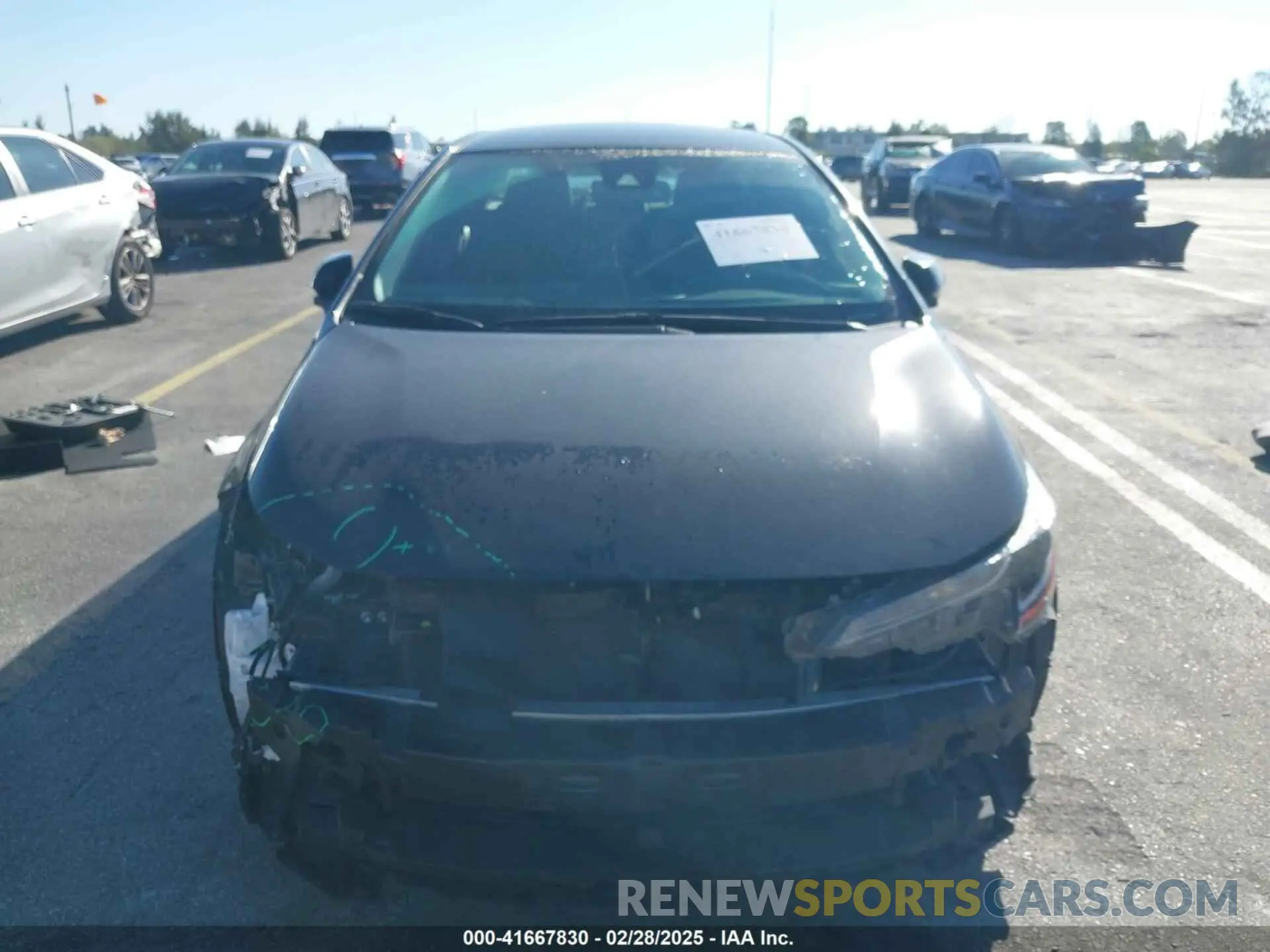 13 Photograph of a damaged car JTDEPMAE7NJ213760 TOYOTA COROLLA 2022