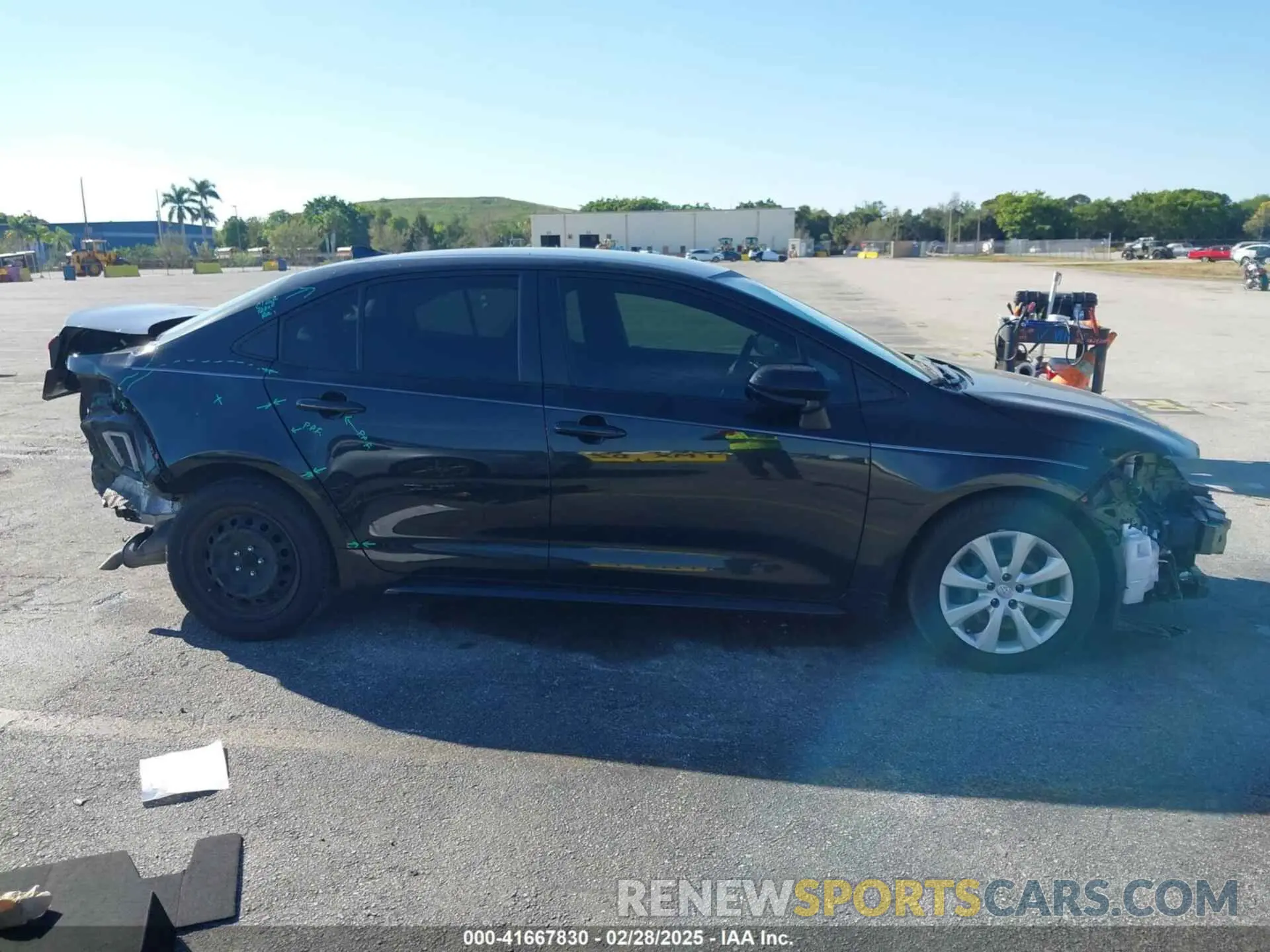 14 Photograph of a damaged car JTDEPMAE7NJ213760 TOYOTA COROLLA 2022