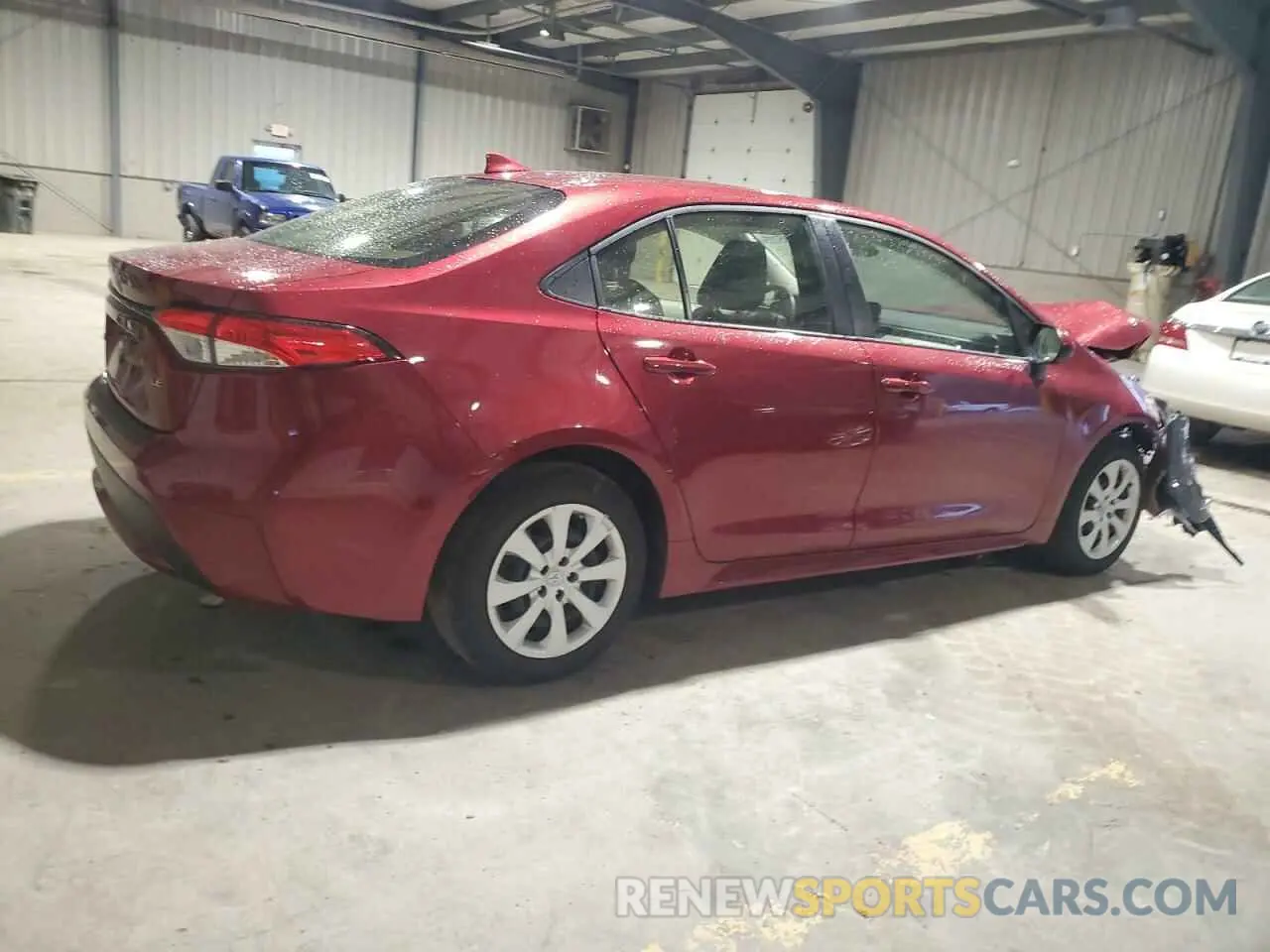 3 Photograph of a damaged car JTDEPMAE7NJ215802 TOYOTA COROLLA 2022