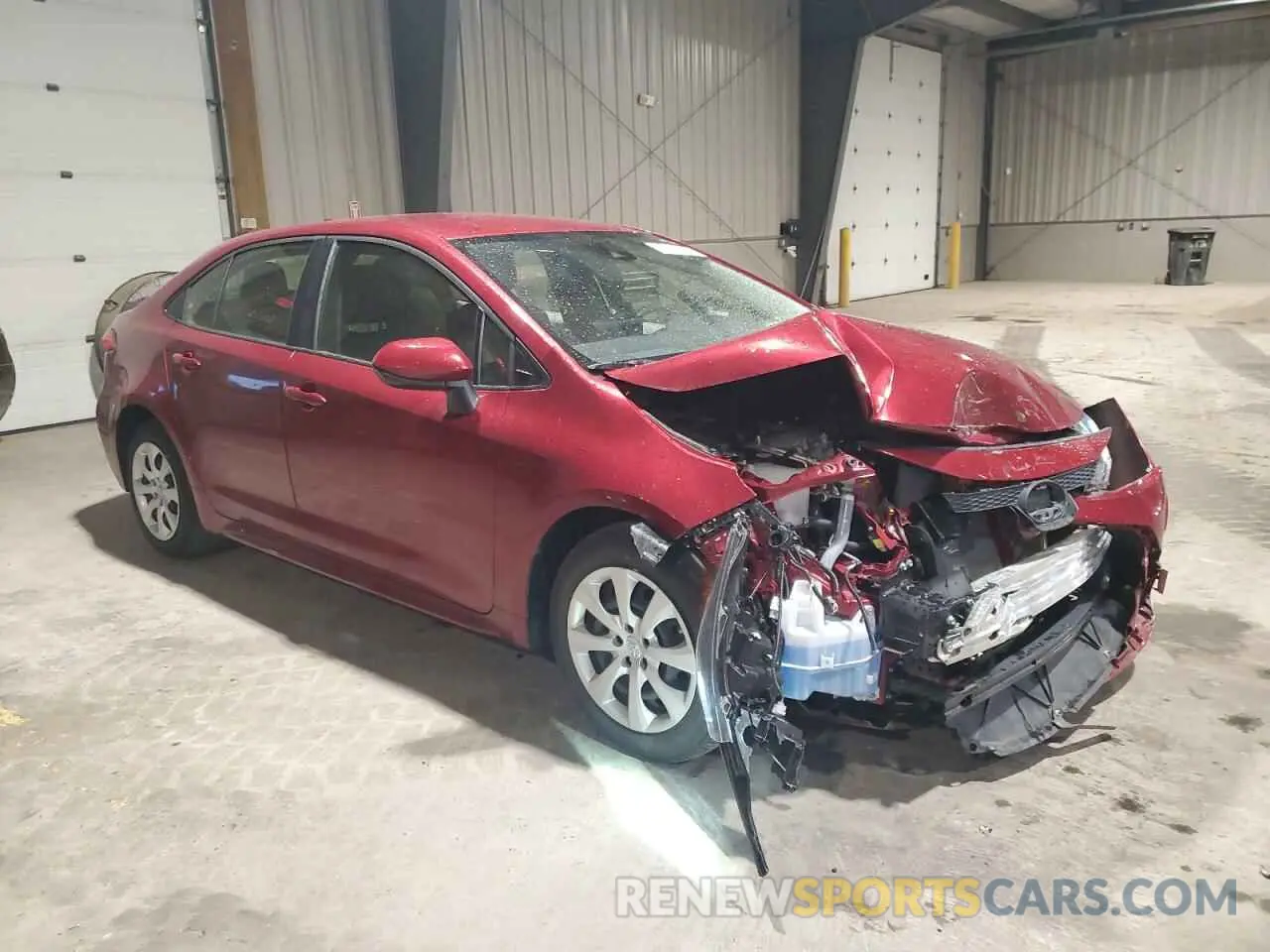4 Photograph of a damaged car JTDEPMAE7NJ215802 TOYOTA COROLLA 2022