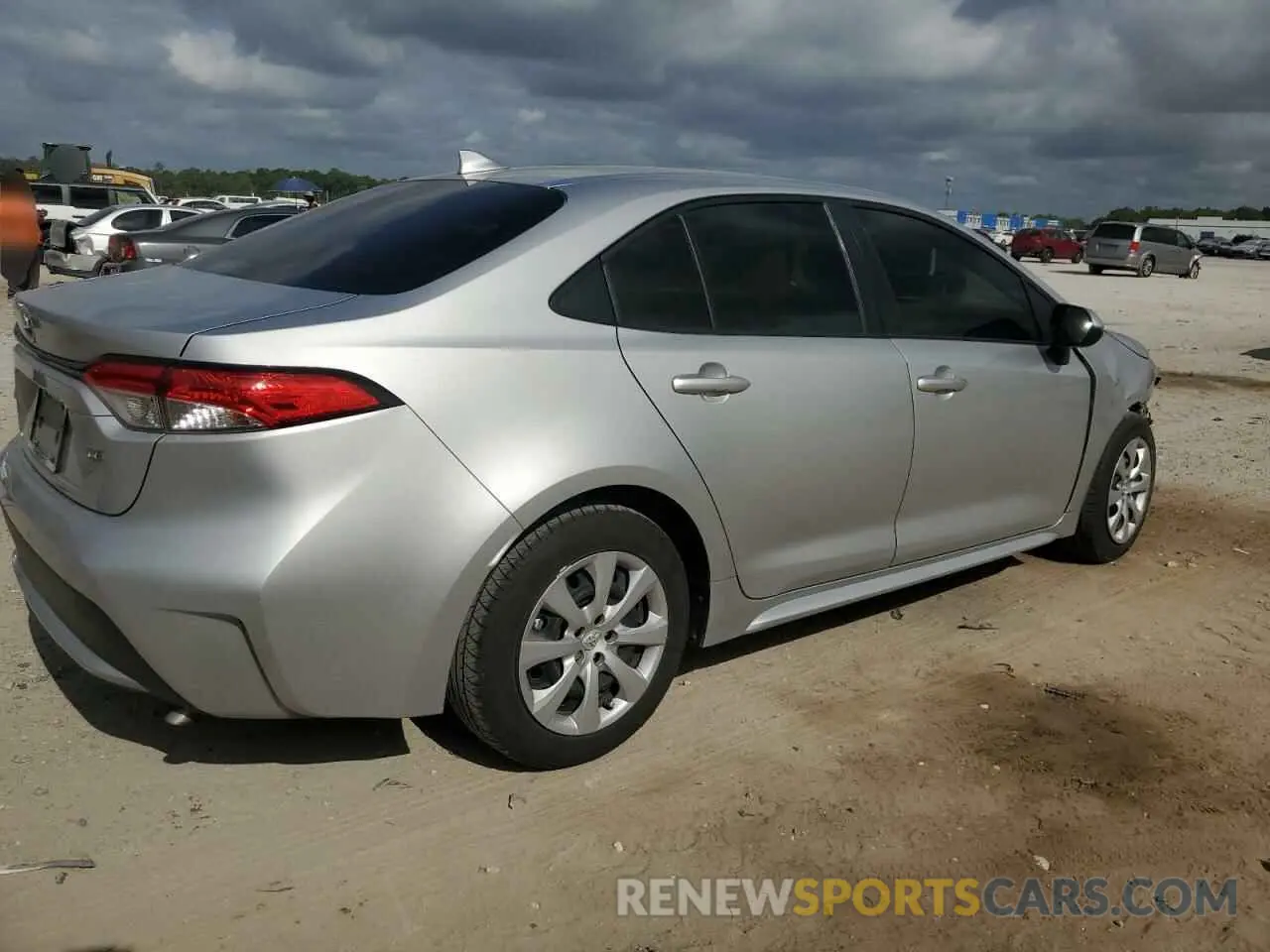 3 Photograph of a damaged car JTDEPMAE7NJ217047 TOYOTA COROLLA 2022