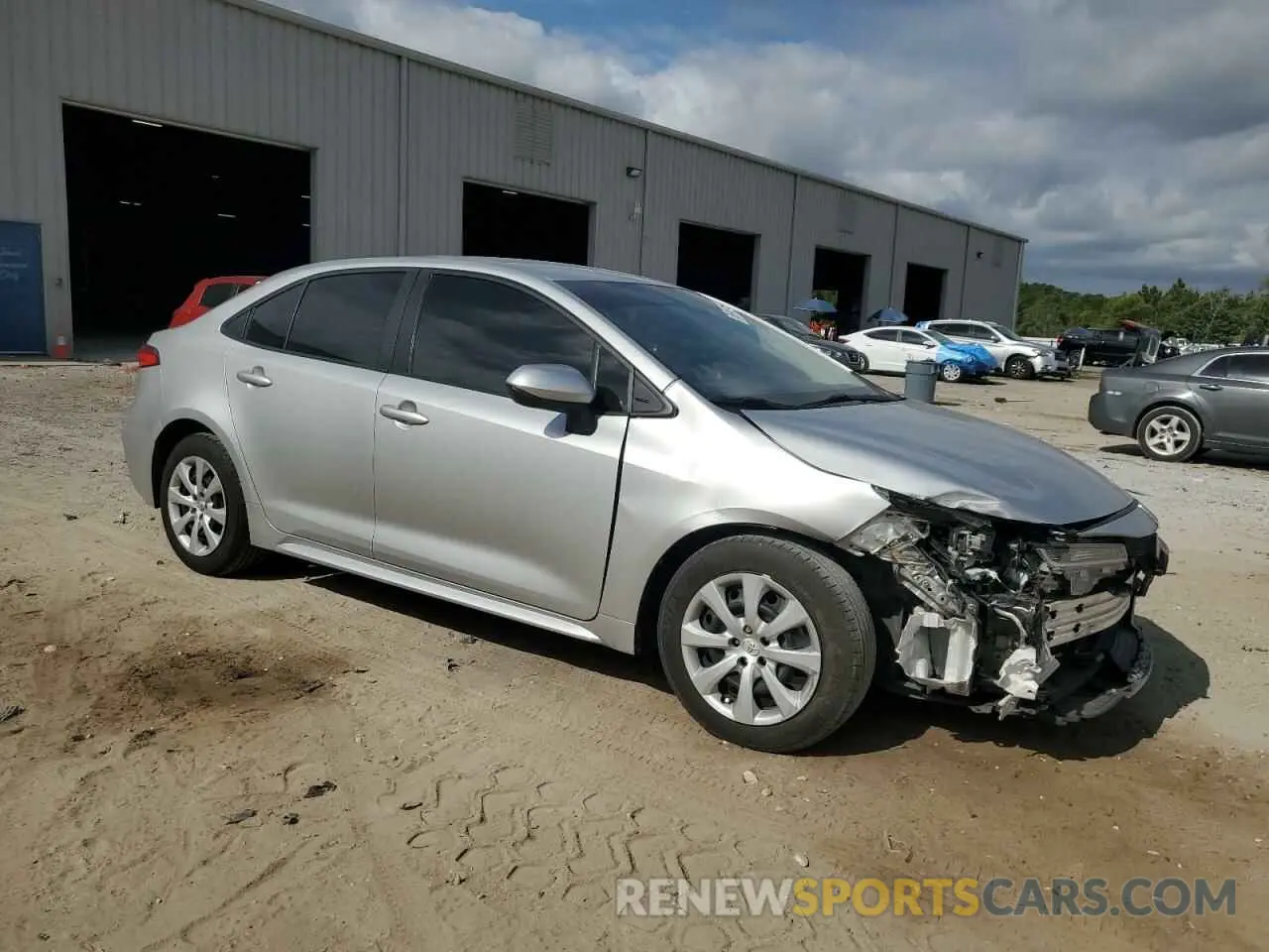 4 Photograph of a damaged car JTDEPMAE7NJ217047 TOYOTA COROLLA 2022