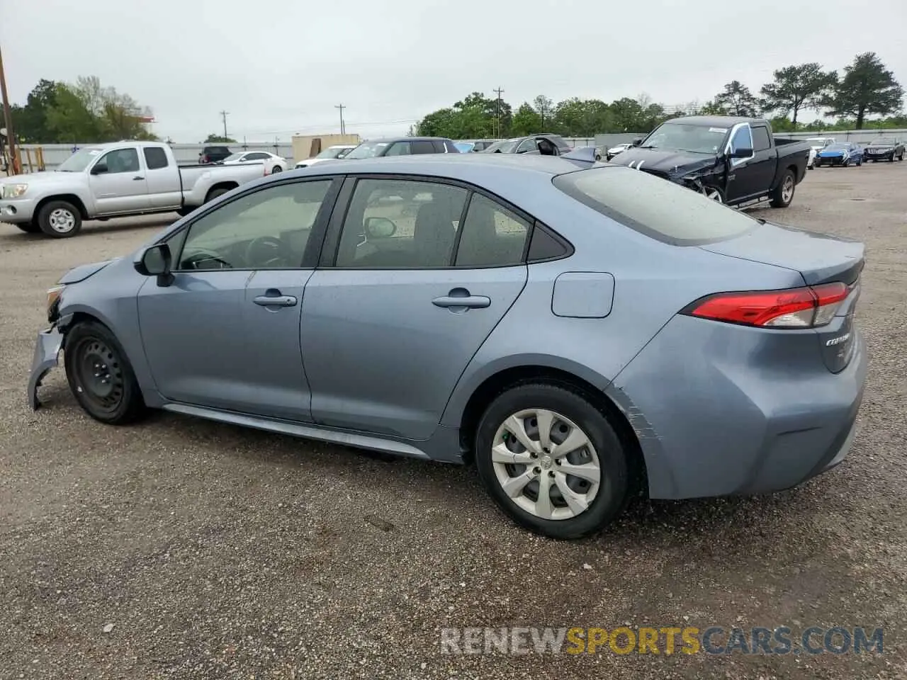 2 Photograph of a damaged car JTDEPMAE7NJ217744 TOYOTA COROLLA 2022