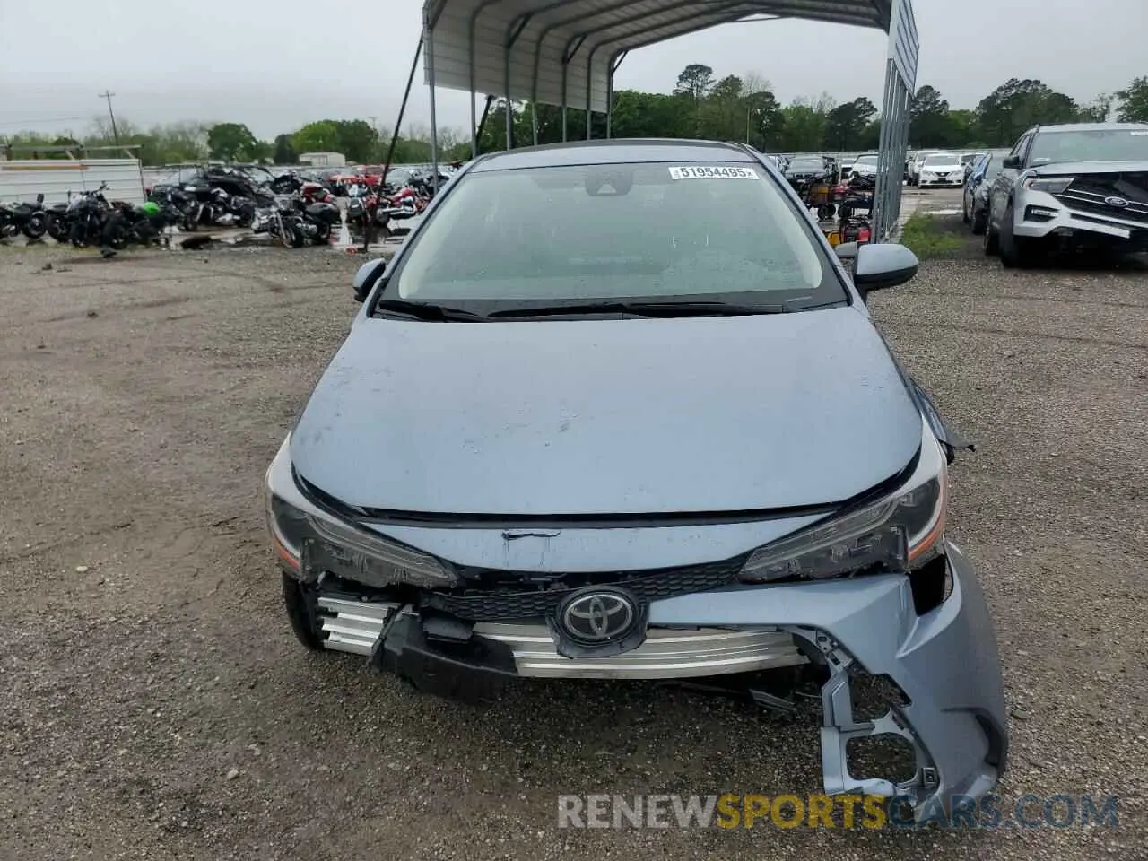 5 Photograph of a damaged car JTDEPMAE7NJ217744 TOYOTA COROLLA 2022