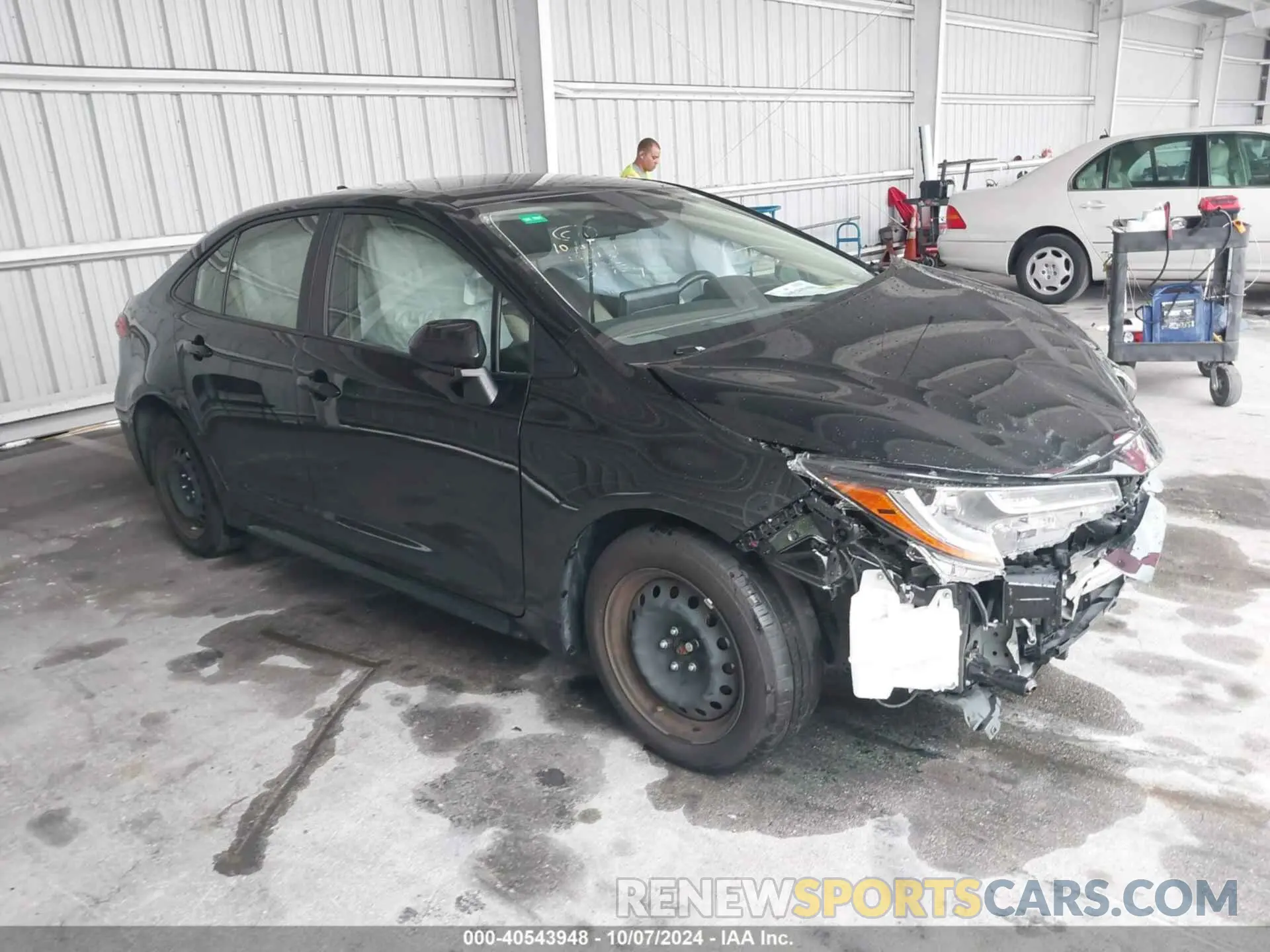 1 Photograph of a damaged car JTDEPMAE7NJ218053 TOYOTA COROLLA 2022