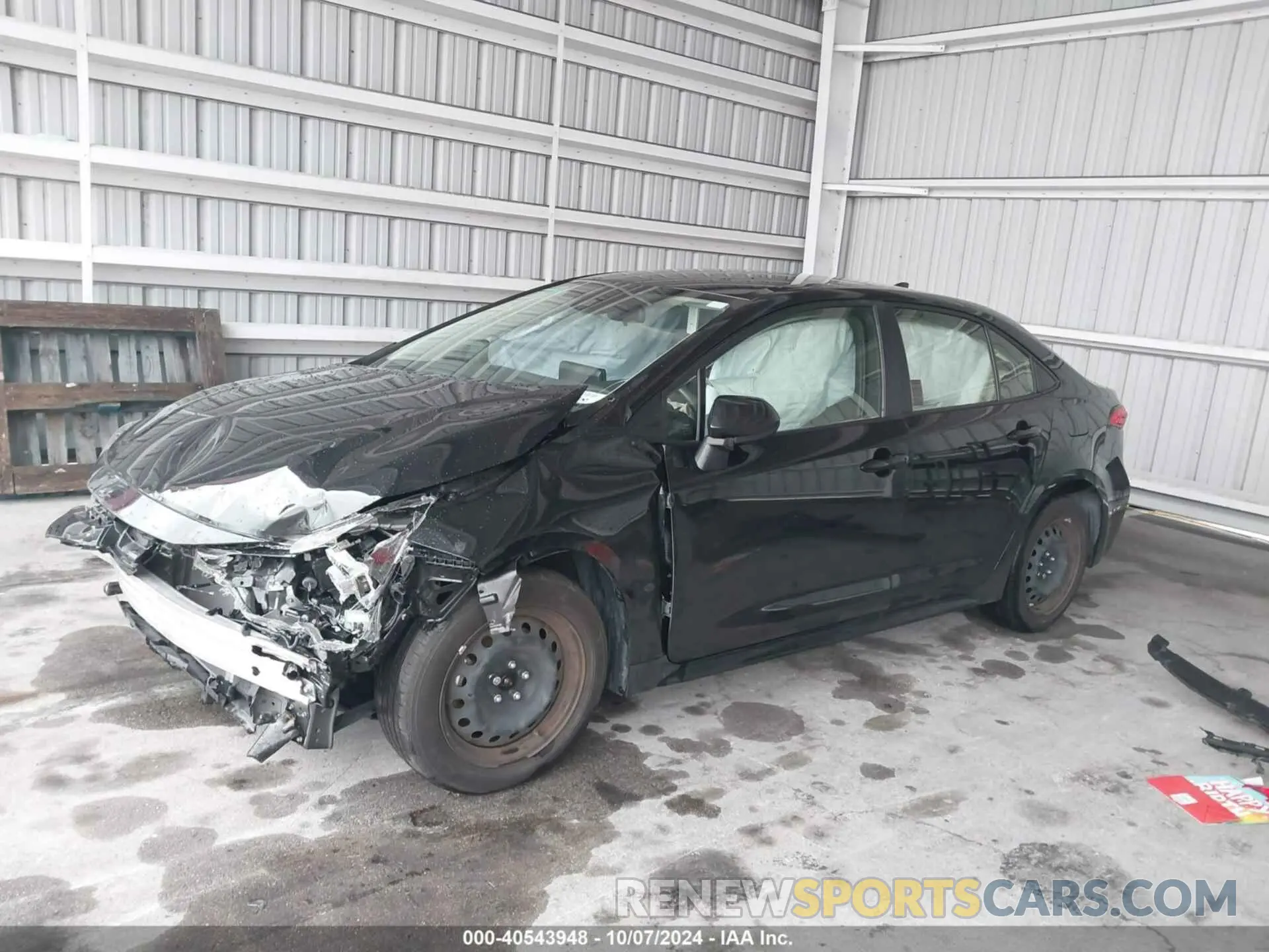 2 Photograph of a damaged car JTDEPMAE7NJ218053 TOYOTA COROLLA 2022