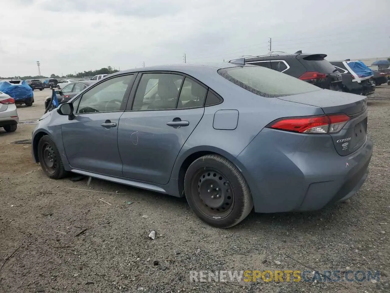 2 Photograph of a damaged car JTDEPMAE7NJ218084 TOYOTA COROLLA 2022