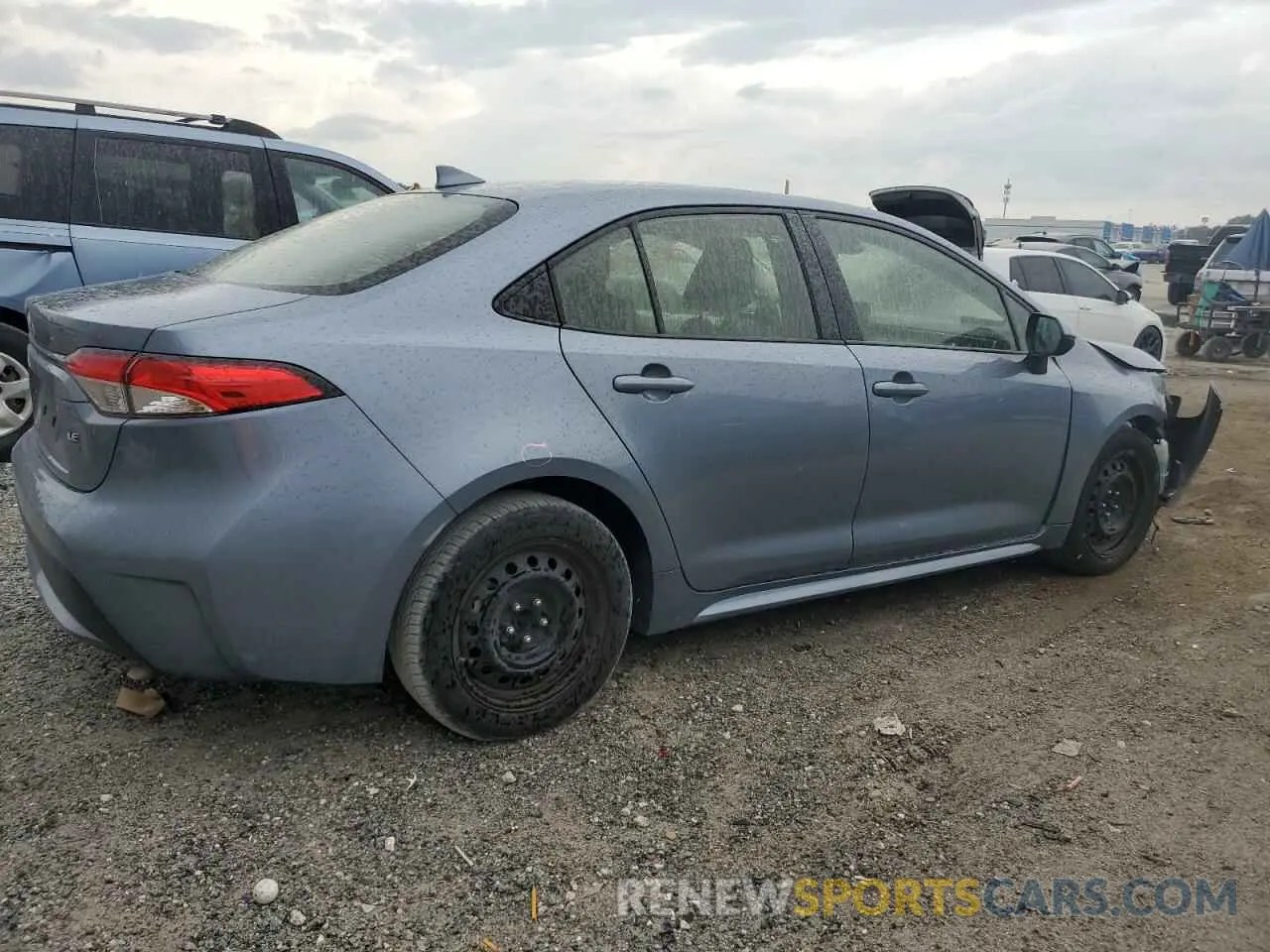3 Photograph of a damaged car JTDEPMAE7NJ218084 TOYOTA COROLLA 2022