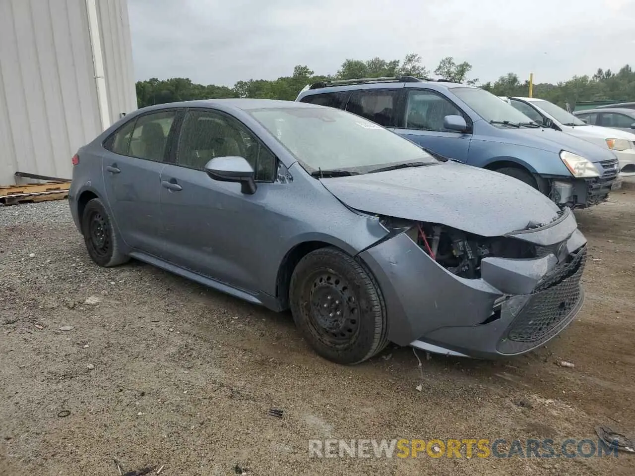 4 Photograph of a damaged car JTDEPMAE7NJ218084 TOYOTA COROLLA 2022