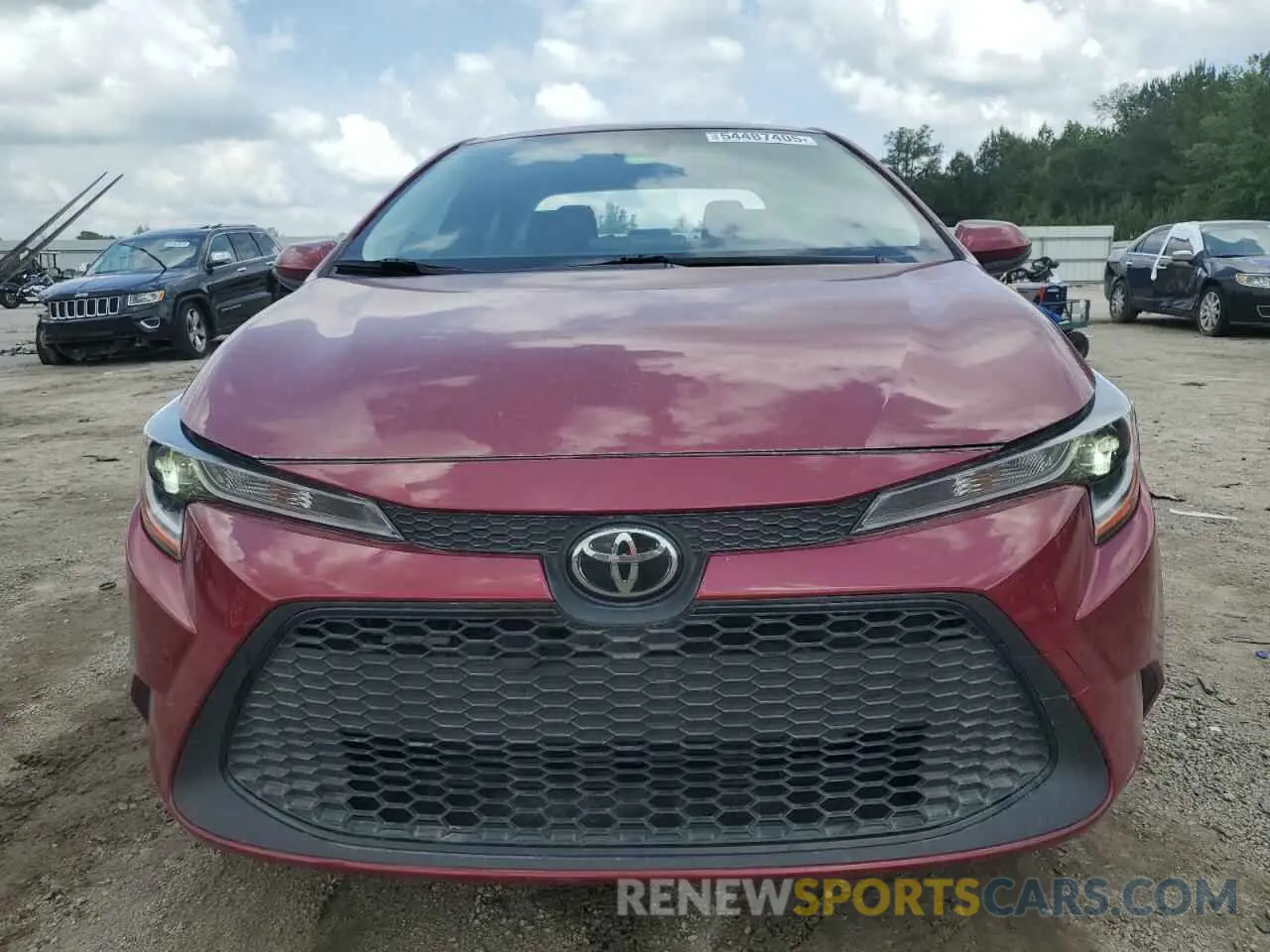 5 Photograph of a damaged car JTDEPMAE7NJ219221 TOYOTA COROLLA 2022