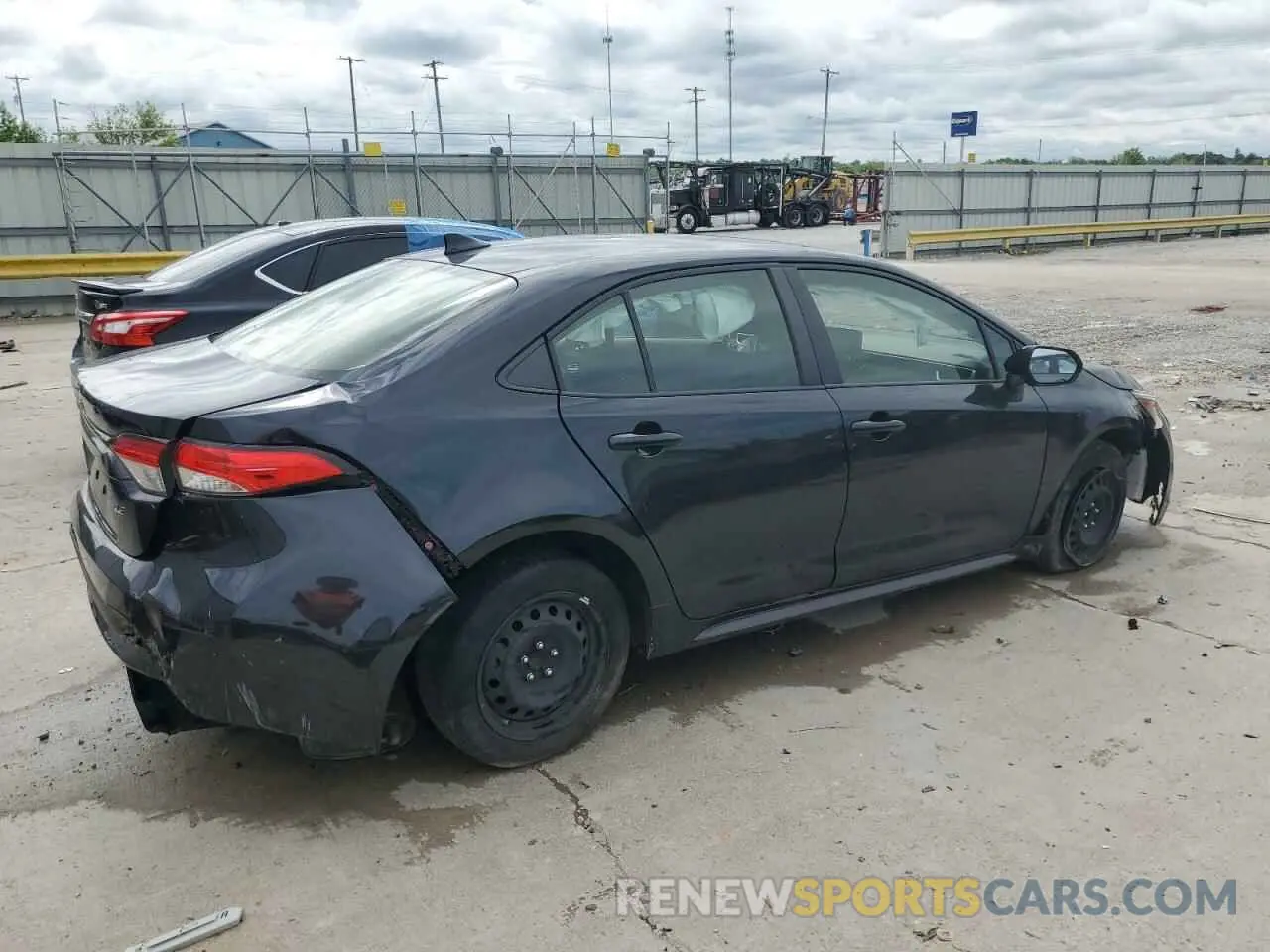 3 Photograph of a damaged car JTDEPMAE7NJ221065 TOYOTA COROLLA 2022