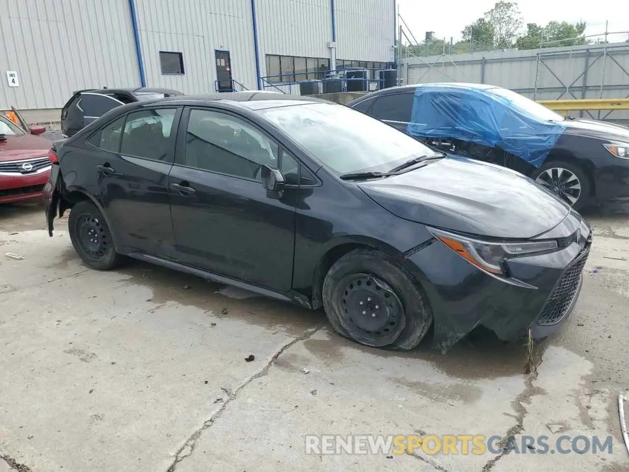 4 Photograph of a damaged car JTDEPMAE7NJ221065 TOYOTA COROLLA 2022