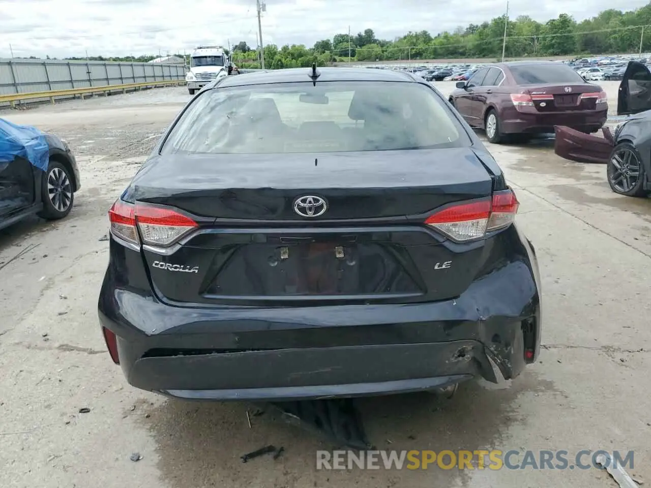 6 Photograph of a damaged car JTDEPMAE7NJ221065 TOYOTA COROLLA 2022
