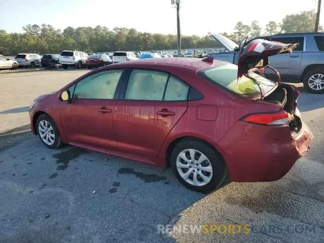 2 Photograph of a damaged car JTDEPMAE7NJ224547 TOYOTA COROLLA 2022