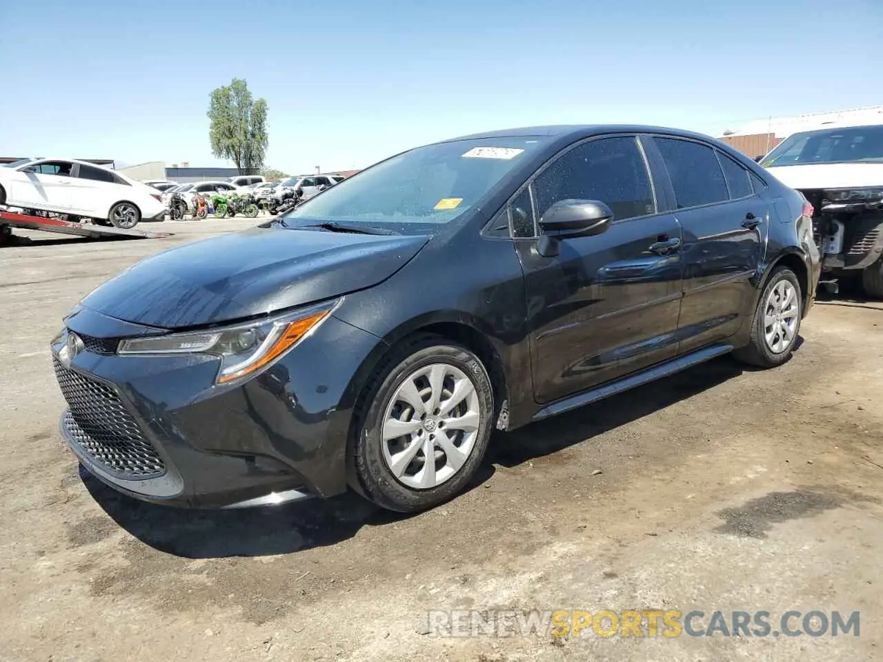 1 Photograph of a damaged car JTDEPMAE7NJ228923 TOYOTA COROLLA 2022